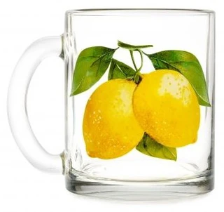 Кружка OSZ Чайная Лимоны, 0.32 л