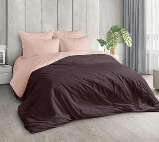 Комплект постельного белья Миланика Дуэт 2 спальный, поплин, наволочки 70х70 см