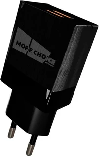 Сетевое зарядное устройство More choice NC24a, черный