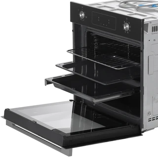 Электрический духовой шкаф Haier HOD-P08TGBX, черный 