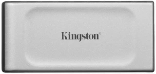 Внешний диск SSD Kingston XS2000, 2ТБ, серый [sxs2000/2000g] 