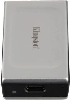 Внешний диск SSD Kingston XS2000, 2ТБ, серый [sxs2000/2000g] 