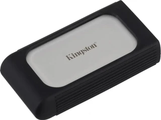 Внешний диск SSD Kingston XS2000, 2ТБ, серый [sxs2000/2000g] 