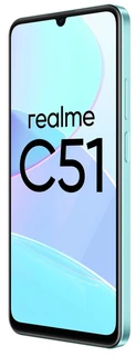 Смартфон 6.74" Realme C51 4/128GB Mint Green 