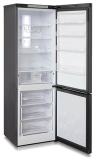 Холодильник Бирюса W960NF, матовый графит 