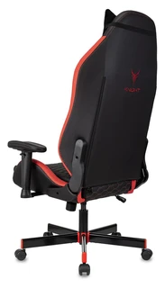 Кресло игровое Knight Neon, черный/красный 