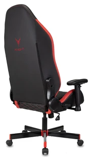 Кресло игровое Knight Neon, черный/красный 