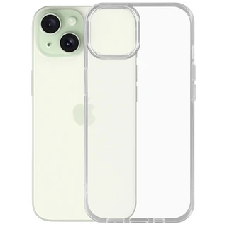 Накладка Krutoff Clear Case для Apple iPhone 15, прозрачный 