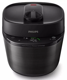 Мультиварка-скороварка Philips HD2151/40, черный 