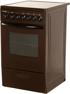 Стеклокерамическая плита Лысьва EF4005MK00 (ЭПС 43р1 МС), коричневый 