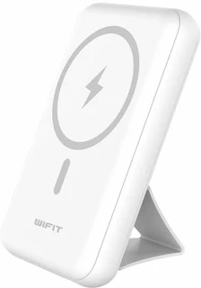 Внешний аккумулятор WiFit Magnetic Wireless WIMAG Pro White, 10000 мАч 