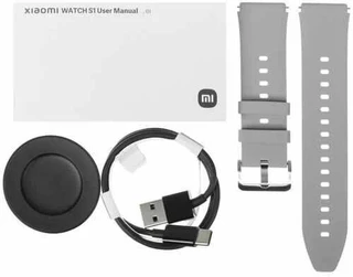 Смарт-часы Xiaomi Watch S1 GL, серебристый 