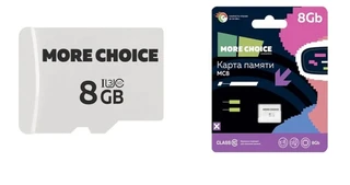 Карта памяти microSDHC More choice MC8 8 ГБ 