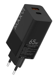 Сетевое зарядное устройство Maxvi A482GN черный 
