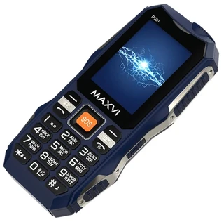 Сотовый телефон Maxvi P100 Blue 