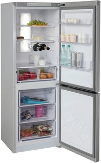 Холодильник Бирюса C920NF, серебристый 