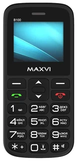 Сотовый телефон Maxvi B100 Black 