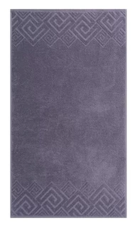 Полотенце ДМ Люкс Poseidon серый 50х90 см, махра 