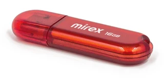 Флеш накопитель 16GB Mirex Candy, красный 
