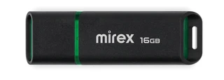 Флеш накопитель 16GB Mirex Spacer, черный 