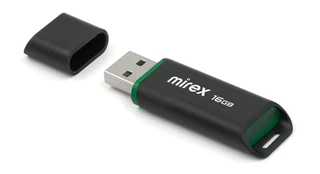 Флеш накопитель 16GB Mirex Spacer, черный 