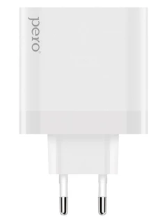 Сетевое зарядное устройство PERO TC12 белый 