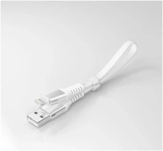 Кабель Accesstyle AL24-TF30 USB-A - Lightning, 0.3 м,белый 