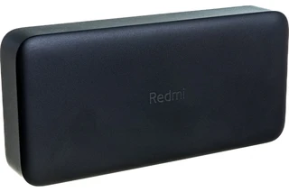 Внешний аккумулятор Xiaomi Redmi Fast Charg, 20000 мАч, черный 