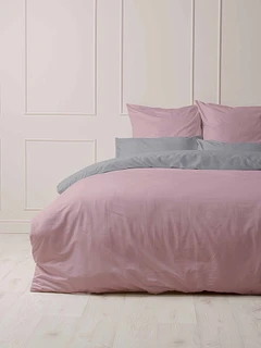Комплект постельного белья Шуйские ситцы Мастерская снов 19350 розовый зефир 1.5-спальный, поплин, наволочки 70х70 см 