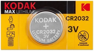 Батарейка CR2032 Kodak, 1 шт