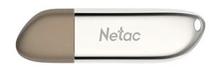 Флеш накопитель 64GB Netac U352, серебро 