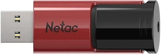 USB-накопитель Netac U182 256 ГБ, USB 3.2 Gen 1, черный/красный (NT03U182N-256G-30RE) 