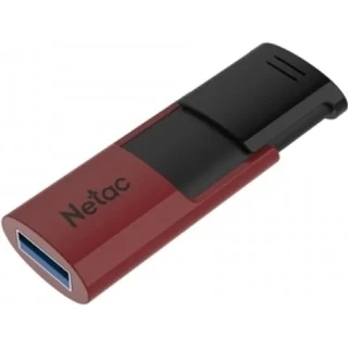 USB-накопитель Netac U182 256 ГБ, USB 3.2 Gen 1, черный/красный (NT03U182N-256G-30RE) 