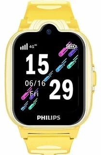 Смарт-часы Philips W6610, желтый 
