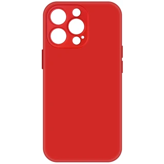 Чехол-накладка Krutoff Silicone Case для Apple 13 Pro красный 