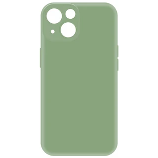 Чехол-накладка Krutoff Silicone Case для Apple 14 зеленый 