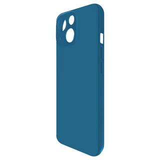 Накладка Krutoff Silicone Case для Apple 14, синий 