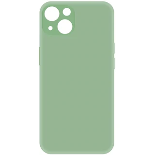 Накладка Krutoff Silicone Case для Apple 13, зеленый 