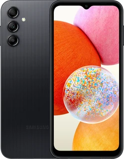 Смартфон 6.6" Samsung Galaxy A14 4/128GB Black 