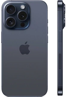 Смартфон 6.1" Apple iPhone 15 Pro 128GB Blue Titanium (PI) (A) 