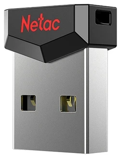 USB-накопитель Netac UM81 8 ГБ, USB 2.0, черный 