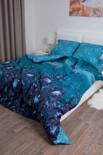 Комплект постельного белья Миланика Бархат 1.5-спальный, поплин, наволочки 70х70 см 