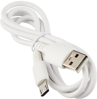 Кабель Maxvi MC-01L USB 2.0 Am - microUSB, 1 м, белый 