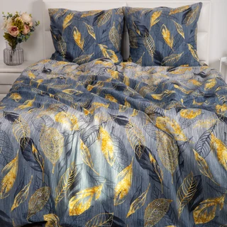 Комплект постельного белья Миланика Шанель 2-спальный Евро, бязь, наволочки 70х70 см 