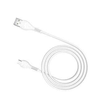 Кабель Hoco X37 USB2.0 Am - microUSB, 1 м, белый 