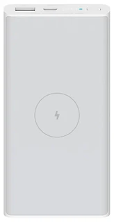 Внешний аккумулятор Xiaomi Mi Power Bank Wireless, 10000 мАч, белый 