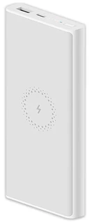 Внешний аккумулятор Xiaomi Mi Power Bank Wireless, 10000 мАч, белый 