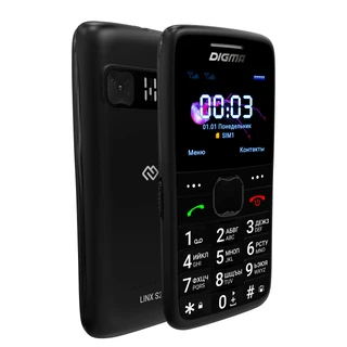 Сотовый телефон DIGMA Linx S220 Black 