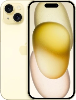 Смартфон 6.1" Apple iPhone 15 256GB Yellow (PI) 