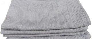 Полотенце кухонное Cleanelly ПТА-559-3680 484 серый 50х70 см, вафельное полотно